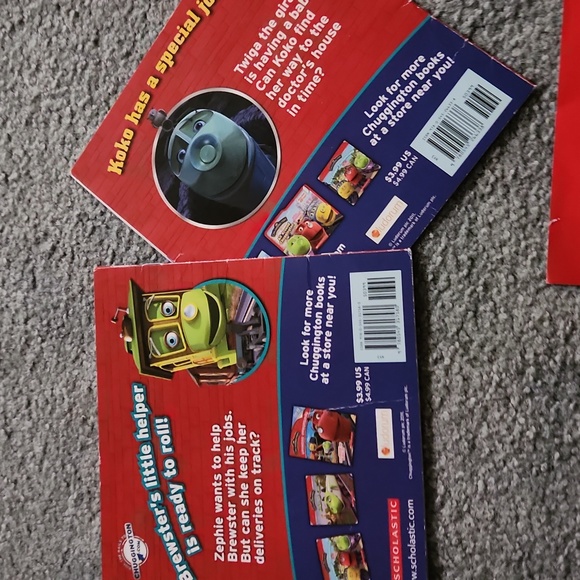 Chuggington & Pete the cat train books and poster - Picture 5 of 7